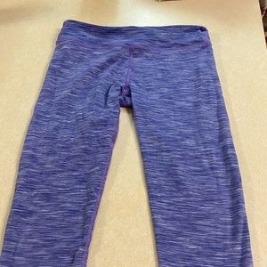 Purple Ivivva Crop Leginggs